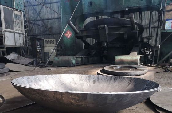 Cirkelhoofd van roestvrij staal Elliptische schotel Eind voor drukvat tank