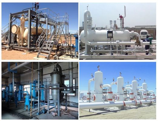 Filtergasinstallatie 25000 liter LPG-opvulinstallatie met hydrocyclone-stoorseparator