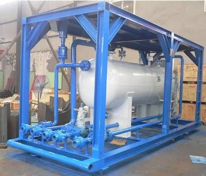 Olieveldmeting Tweefasige vloeibare gas Tweefaseseparator met referentiehandleiding