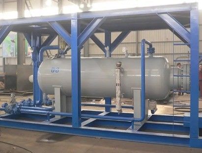 Olieveldmeting Tweefasige vloeibare gas Tweefaseseparator met referentiehandleiding