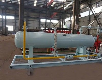 Olieveldmeting Tweefasige vloeibare gas Tweefaseseparator met referentiehandleiding