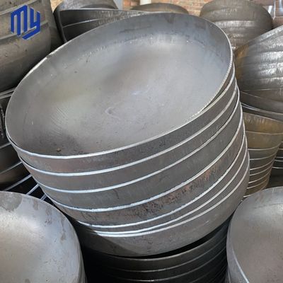Warm gevormd drukken van koolstofstaal Elliptische tankcontainerkop voor aangepaste behoeften