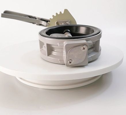 Portgrootte volgens de eisen van de klant Zeewater vlinderklep DN100 DN500 2" 4