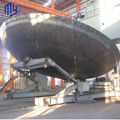 Uitstekende lasverbinding Q235 Ss304 Ellipsoïdale platte eind halfrondkop voor verkoop