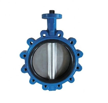Op maat gemaakte gietijzeren draaibankverbinding Lug Support Butterfly Valve Pipe Fitting