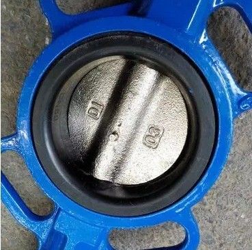 Verkoop CF8 Di Ci EPDM PTFE sterk zuur ductiel ijzer hefboom bediend wafer vlinder klep