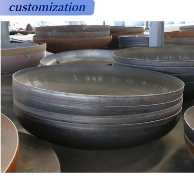 Gepersonaliseerde ondersteuning Hydraulische geperste cirkelkop code Ellipsoïdale schotelkop tankdoek