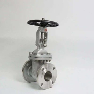 3 inch CF8 vlekkelwagent van roestvrij staal met Y-type strainer en handmatige bediening