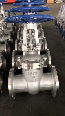 3 inch CF8 vlekkelwagent van roestvrij staal met Y-type strainer en handmatige bediening