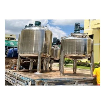 Gepersonaliseerde water-koolstofgasdrukopslagstaalmengtank voor productie-installaties