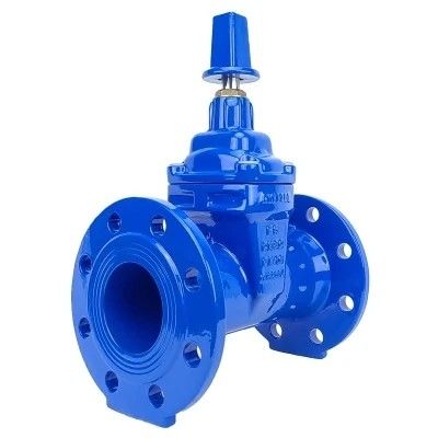 Handmatige besturing 6 inch SS Lug Wafer Type Knife Gate Valve voor water bij hoge temperatuur