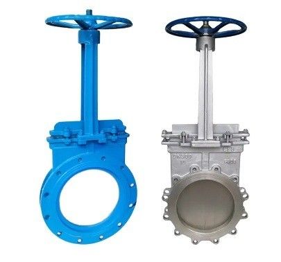 Handmatige besturing 6 inch SS Lug Wafer Type Knife Gate Valve voor water bij hoge temperatuur