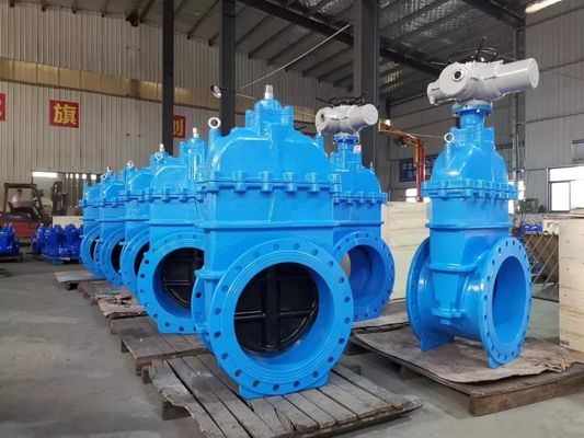 Handmatige besturing 6 inch SS Lug Wafer Type Knife Gate Valve voor water bij hoge temperatuur