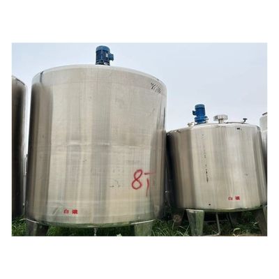 Staalgashorizontale elektrische roestvrijmetalen opslagmengtank voor klantenbehoeften