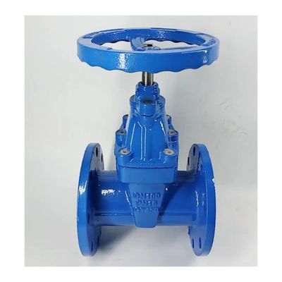 Industrie Waterklep Veerkrachtige stoel Zachte flens Watercontrole Roestvrij staal poortklep