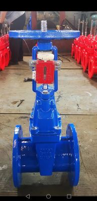 Y-type Industrial Rising Stem Steel Motor Gear Beheerd Wedge Roestvrij staal hekklep