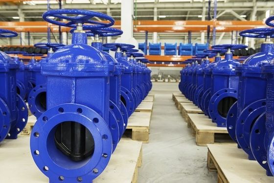 Y-type Industrial Rising Stem Steel Motor Gear Beheerd Wedge Roestvrij staal hekklep