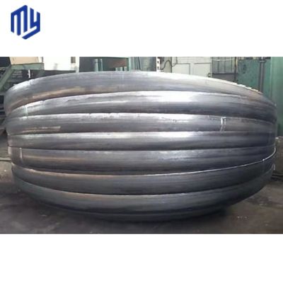 Sandblast Torisferical Head Dish End Cap gemaakt van SS304 roestvrij staal voor de industrie