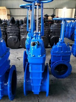 Software Reengineering Non-Rising Ductile Iron Wedge Gate Valve met Rubber Seal Disc
