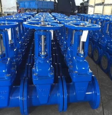 Software Reengineering Non-Rising Ductile Iron Wedge Gate Valve met Rubber Seal Disc