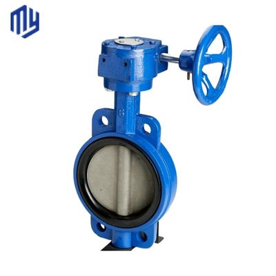 Uitstekende pneumatische rotatie actuator vlinder klep met ondersteuning na-verkoop service