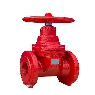 Op maat gemaakte poortgrootte DN40-DN1200 OS Y metalen stoel flensterde poortklep voor waterstelsel