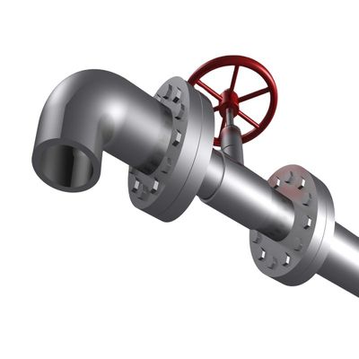 Low Temperature Media DN250 Wafer Butterfly Valve met elektrische actuator op maat