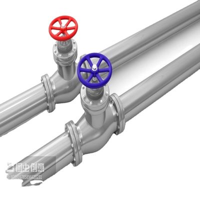 Op maat gemaakte service Flanged gietijzeren poortklep met metalen afvoer en stop structuur