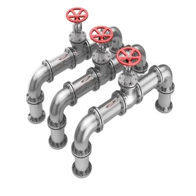 Op maat gemaakte service 300 mm CE 6 inch stijgende stam DI CI ductiel ijzeren flenspoortklep