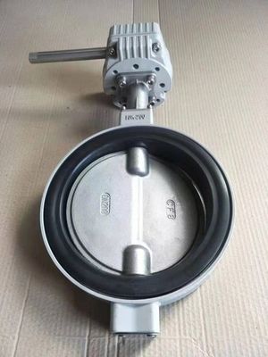 EPDM PTFE afdichting Aluminium legering Wafer Body Butterfly Valve voor corrosiebestendigheid