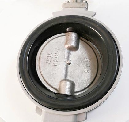 Aanpassing JIS 5K 10K EPDM Rubber Seat Aluminium Alloy Handle Kitz Butterfly Valve