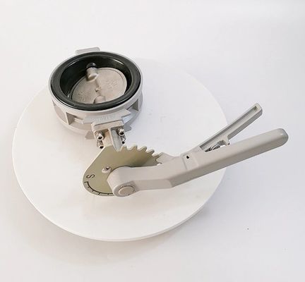 Aanpassing JIS 5K 10K EPDM Rubber Seat Aluminium Alloy Handle Kitz Butterfly Valve