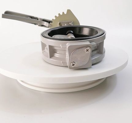 Double Shaft/Stem Disc Manual/Motorized Aluminium Alloy Butterfly Valve Op maat gemaakte service