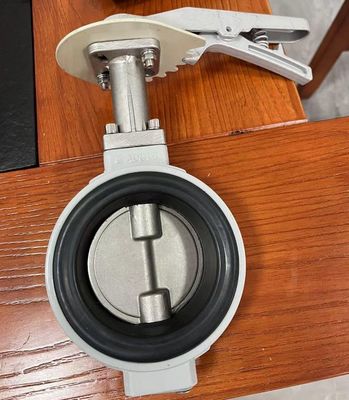 1000 stuks per dag Aluminium legering Anti-condensatie Clamp Wafer Butterfly Valve voor waterbehandeling