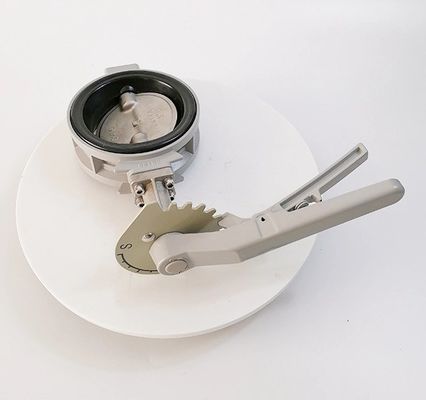 1000 stuks per dag Aluminium legering Anti-condensatie Clamp Wafer Butterfly Valve voor waterbehandeling