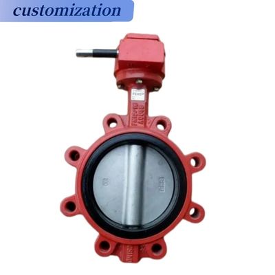 ODM ondersteund Lug Type Butterfly Valve met aangepaste poortgrootte en veiligheidskenmerken