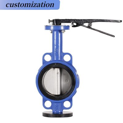 Laagtemperatuurtoepassingen Wafer Center Butterfly Valve met diafragma structuur