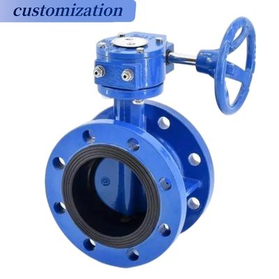 Hard Butterfly Valve voor normale temperatuur Medium Pneumatic Control Operating System