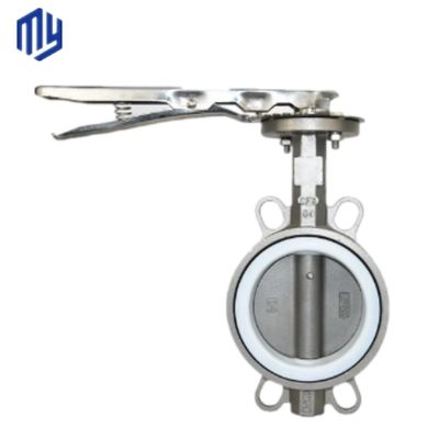 Langdurige structuur 6 inch wafer type vlinderkleppen en toepassingen