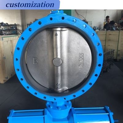 Normale temperatuur pneumatische actuator stoomcontrole klep met aanpasbare kenmerken