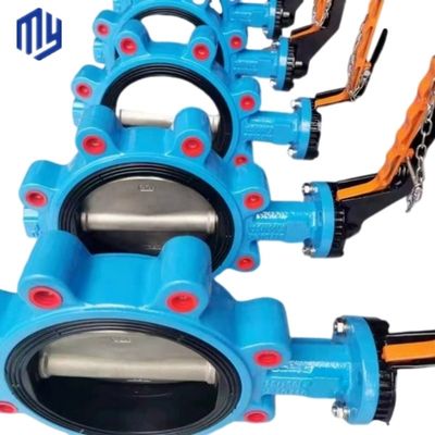 Gepersonaliseerde pneumatische actuator vlinderkleppen en montage voor aangepaste vereisten