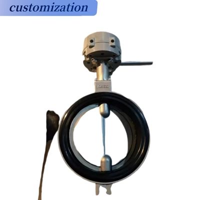 Ultra-lichte aluminiumlegeringscarrosserie vlinderklep pneumatische actuator voor een soepele bediening