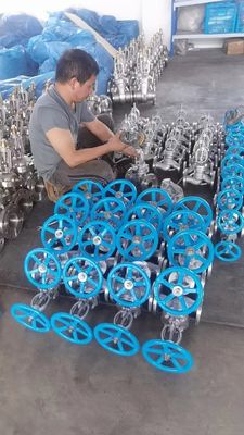 Verkoop Y-type roestvrijstalen poortklep met handmatige bediening en metalen of rubberen afdichting