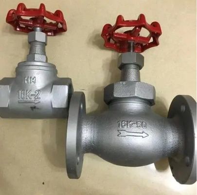Vloeibare ijzeren carrosserie van klasse 150 Flanged handbalk klep voor olie-gas water toepassingen