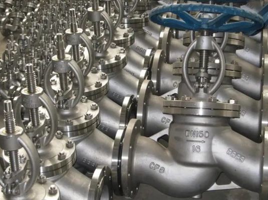 Vloeibare ijzeren carrosserie van klasse 150 Flanged handbalk klep voor olie-gas water toepassingen