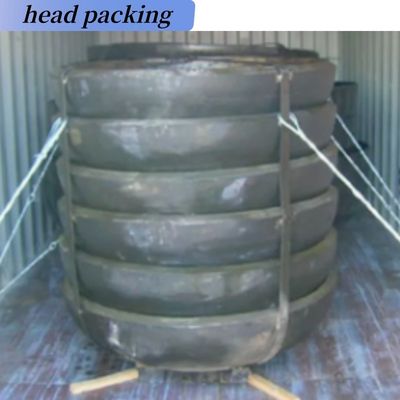 Gelijk ontwerp ASME Tank Conical Head met flensverbinding en koolstofstaalmateriaal