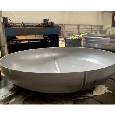 Lasverbinding Tankschalen van roestvrij staal Einddop voor gelijkvormige conische elliptische tank