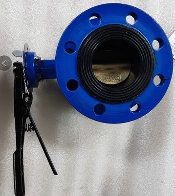 Grote grootte DN100-DN2600 DI Ductiel ijzer dubbel excentrische vlinderklep
