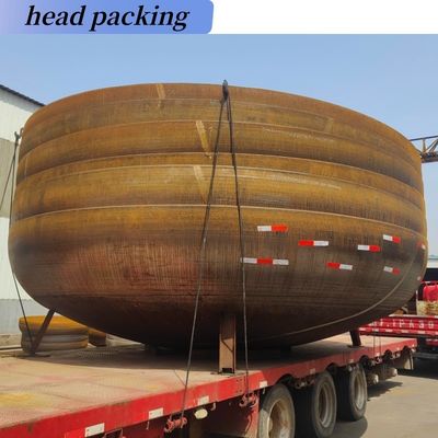 Storage met gelijke grote diameter Torisferische elliptische tankkoppen voor OBM