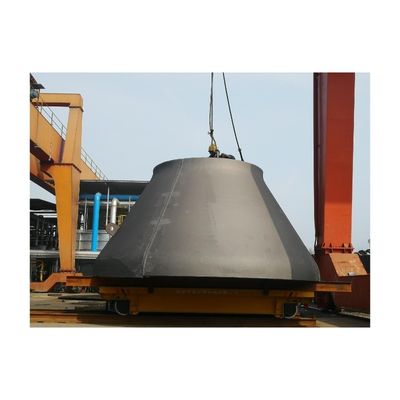 Gietstukken van gelijk koolstofgehalte van roestvrij staal met een elliptische tankkop voor industriële doeleinden